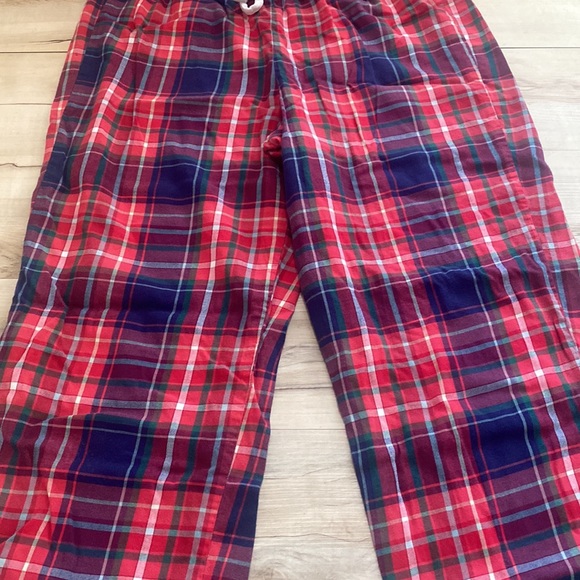 Victoria’s Secret Womens M Plaid Pajama Pants. Red, Blue, Green in color. Light - Picture 2 of 10